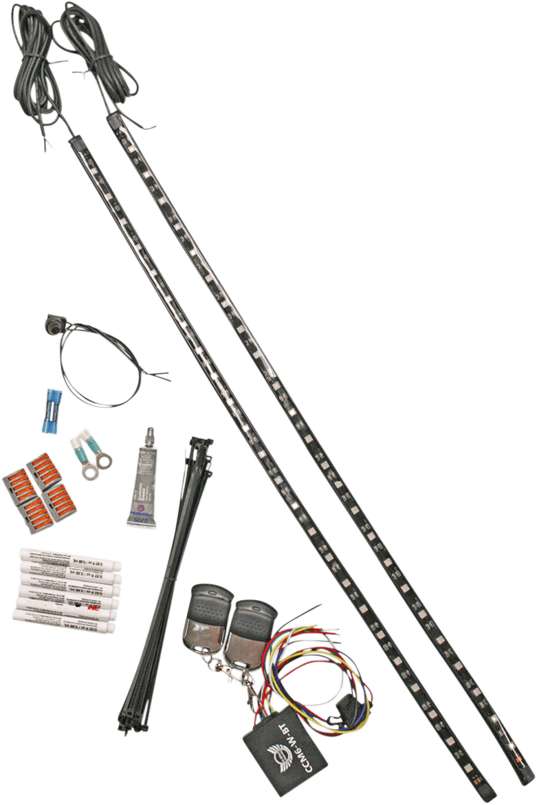 CUSTOM DYNAMICS 2040-2330 Snowmobile LED Running Board Kit