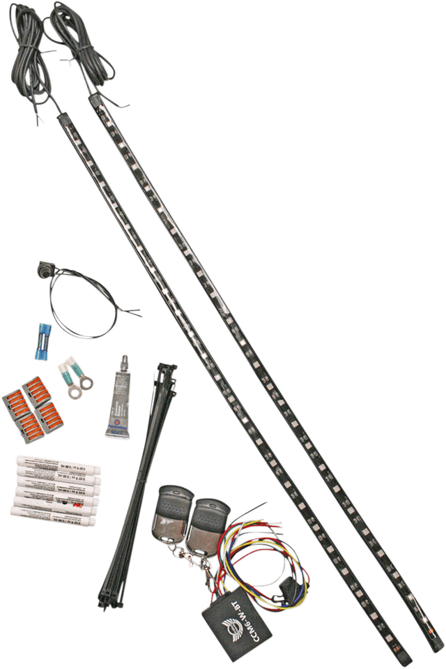 CUSTOM DYNAMICS 2040-2330 Snowmobile LED Running Board Kit — image 1 of 2