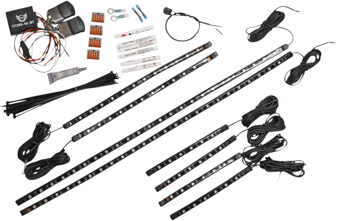 CUSTOM DYNAMICS 2040-2331 Full Sled Snowmobile Light Kit