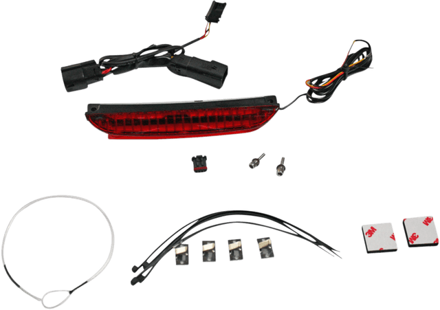 CUSTOM DYNAMICS 2040-2332 Luggage Rack Light Bar - Red