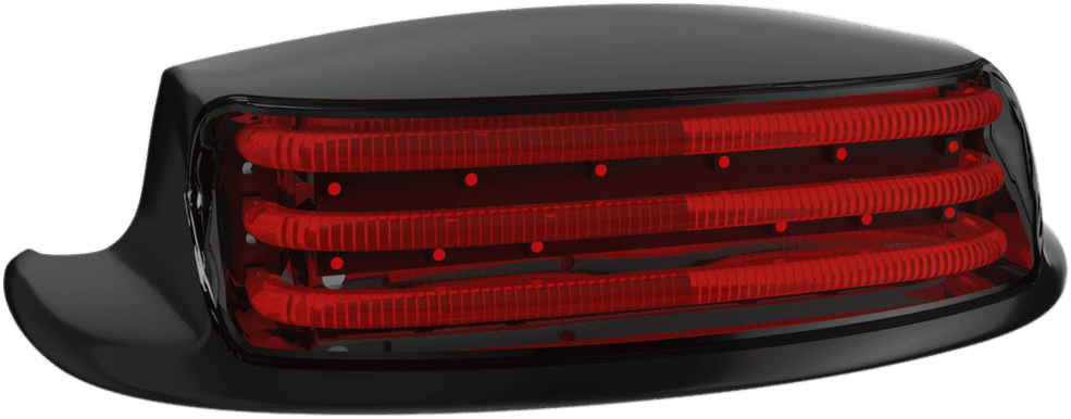 CUSTOM DYNAMICS 2040-2351 Fender Tip Light - LED - Red Lens - Black