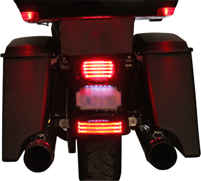 CUSTOM DYNAMICS 2040-2354 Fender Tip Light - LED - Smoke Lens - Chrome — image 2 of 2