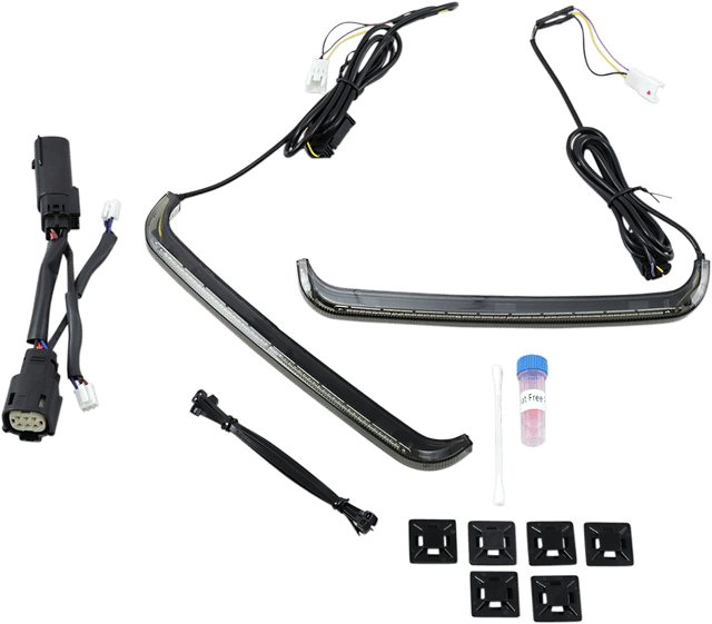 CUSTOM DYNAMICS 2040-2362 Saddlebag Lights - '10-'13 Smoke Lens