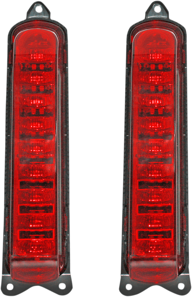 CUSTOM DYNAMICS 2040-2380 ProBEAM® LED Taillight Panels for CVO™ - Red Lens — image 1 of 3