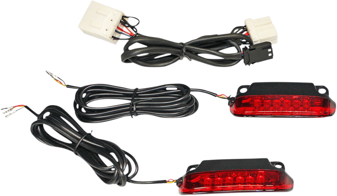 CUSTOM DYNAMICS 2040-2469 Luggage Rack Light Bar - Red