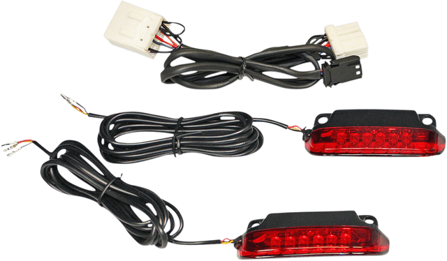CUSTOM DYNAMICS 2040-2469 Luggage Rack Light Bar - Red