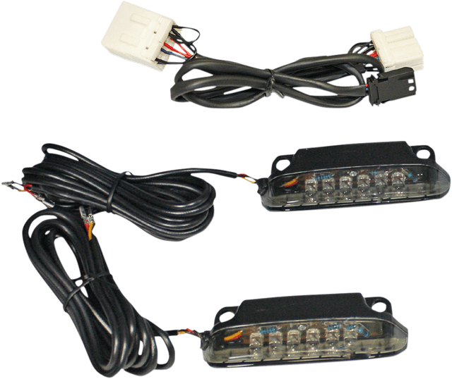 CUSTOM DYNAMICS 2040-2470 Luggage Rack Light Bar - Smoke
