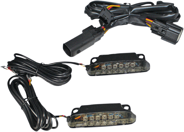 CUSTOM DYNAMICS 2040-2472 Luggage Rack Light Bar - Smoke