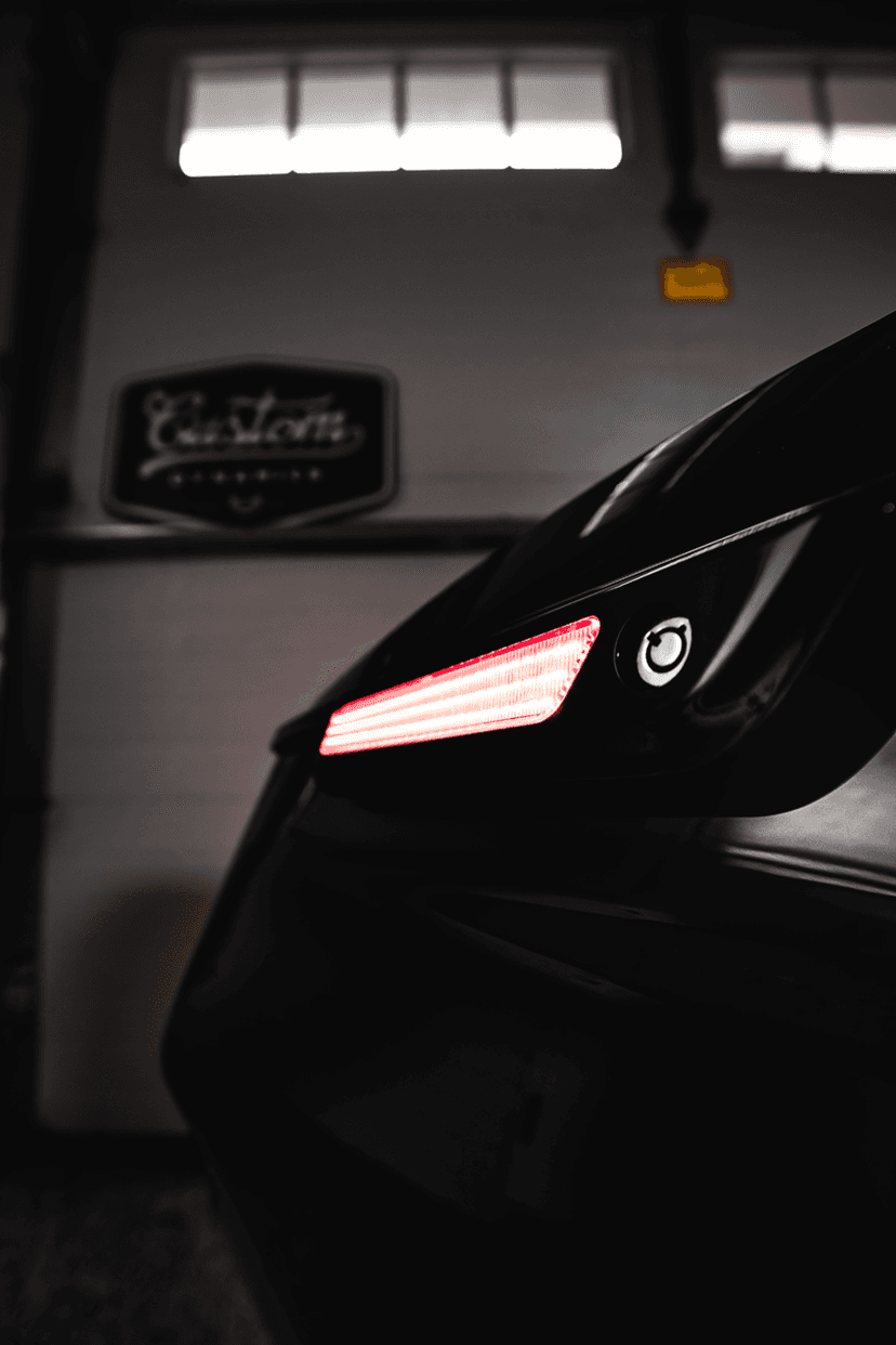 CUSTOM DYNAMICS 2040-2475 Saddlebag Latch Lights - Red — image 2 of 3