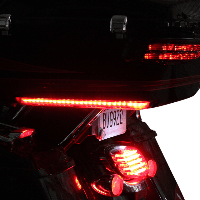 CUSTOM DYNAMICS 2040-2503 LED Run/Brake Tour-Pak® Arms - Red Lens - '06-'13 — image 2 of 2