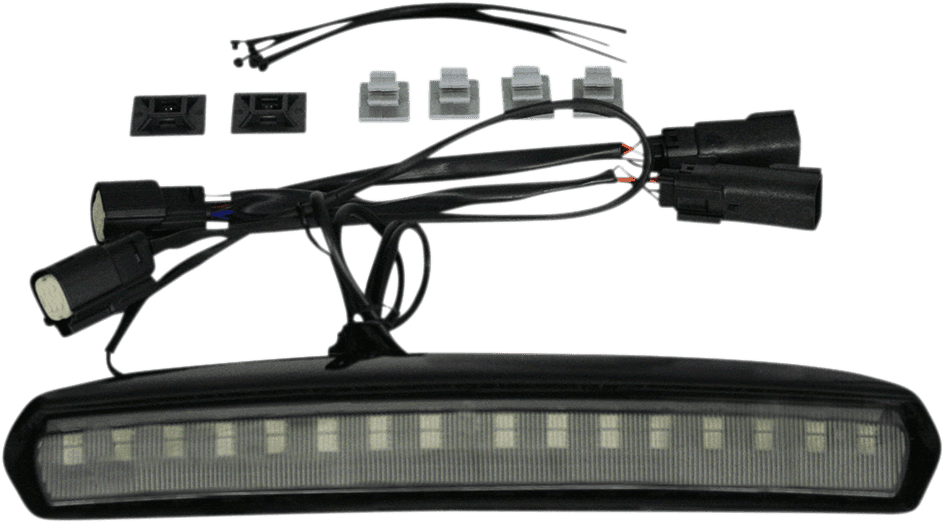 CUSTOM DYNAMICS 2040-2523 Tour Pack Lid Light - Black/Smoke