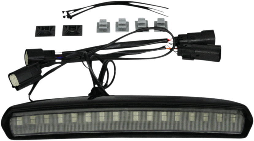 CUSTOM DYNAMICS 2040-2523 Tour Pack Lid Light - Black/Smoke