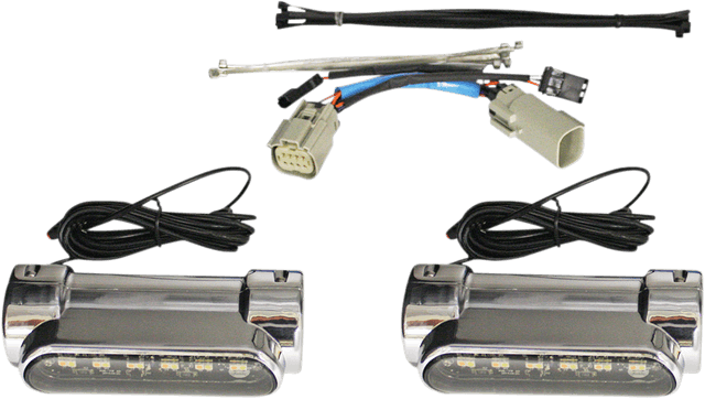CUSTOM DYNAMICS 2040-2536 Engine Guard Light - Chrome - Trike — image 2 of 2