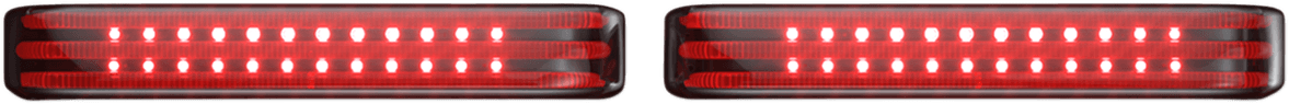 CUSTOM DYNAMICS 2040-2568 Saddlebag LED Lights - Sequential - Black/Smoke