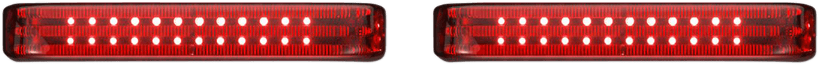 CUSTOM DYNAMICS 2040-2571 Saddlebag LED Lights - Sequential - Black/Red