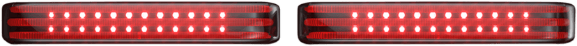 CUSTOM DYNAMICS 2040-2574 Saddlebag LED Lights - Sequential - Chrome/Smoke — image 2 of 3