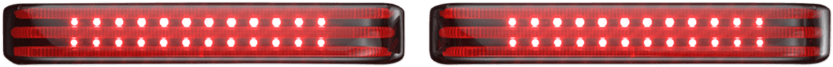 CUSTOM DYNAMICS 2040-2576 Saddlebag LED Lights - Sequential - Black/Smoke