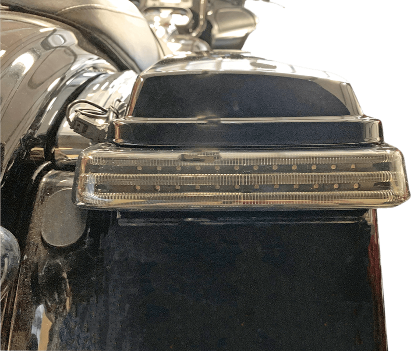 CUSTOM DYNAMICS 2040-2576 Saddlebag LED Lights - Sequential - Black/Smoke — image 3 of 3