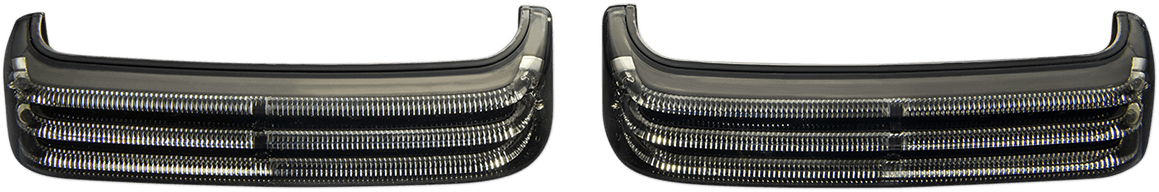CUSTOM DYNAMICS 2040-2580 Saddlebag LED Lights - Sequential - Black/Smoke