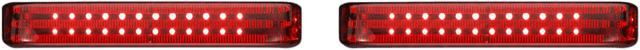 CUSTOM DYNAMICS 2040-2581 Saddlebag LED Lights - Sequential - Chrome/Red — image 1 of 3