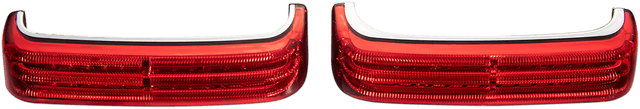 CUSTOM DYNAMICS 2040-2585 Saddlebag LED Lights - Sequential - Chrome/Red — image 3 of 3