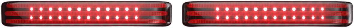 CUSTOM DYNAMICS 2040-2586 Saddlebag LED Lights - Sequential - Chrome/Smoke