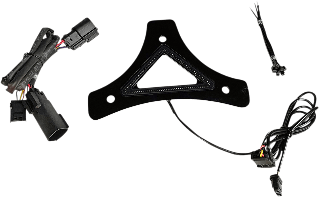 CUSTOM DYNAMICS 2040-2605 LED Backrest Light - Run/Brake - Black