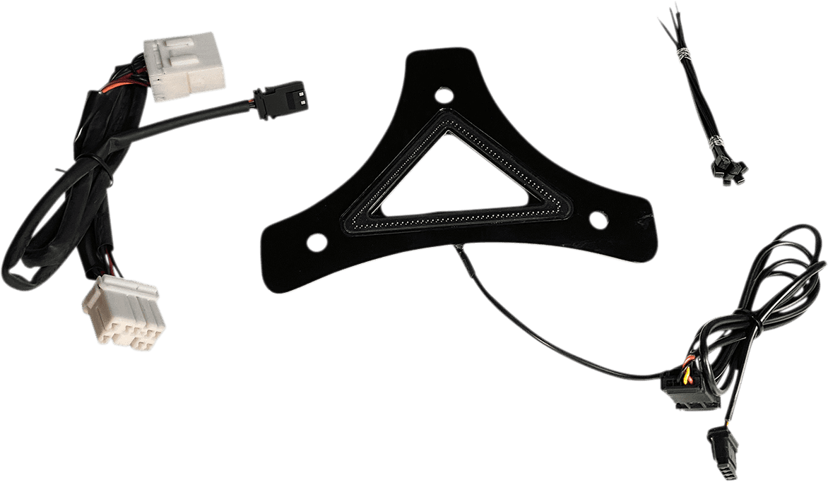 CUSTOM DYNAMICS 2040-2607 LED Backrest Light - Run/Brake - Black