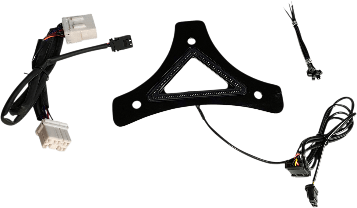 CUSTOM DYNAMICS 2040-2607 LED Backrest Light - Run/Brake - Black