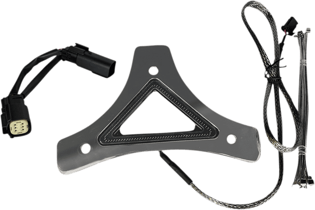 CUSTOM DYNAMICS 2040-2610 LED Backrest Light - Run/Brake - Chrome