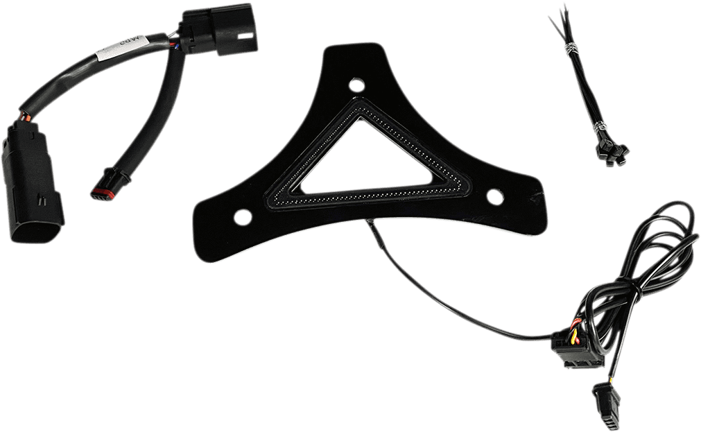 CUSTOM DYNAMICS 2040-2611 LED Backrest Light - Run/Brake - Black