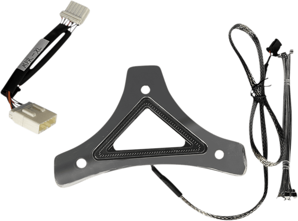 CUSTOM DYNAMICS 2040-2612 LED Backrest Light - Run/Brake - Chrome