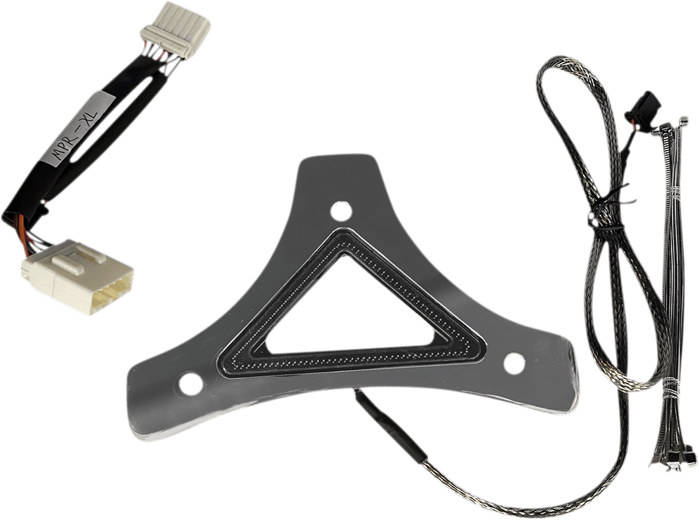 CUSTOM DYNAMICS 2040-2612 LED Backrest Light - Run/Brake - Chrome