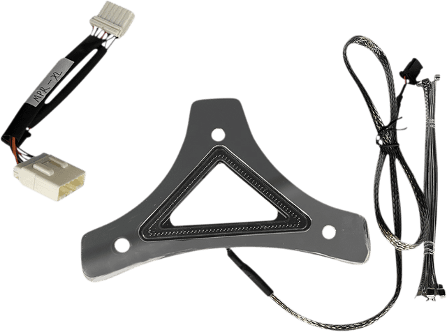 CUSTOM DYNAMICS 2040-2612 LED Backrest Light - Run/Brake - Chrome
