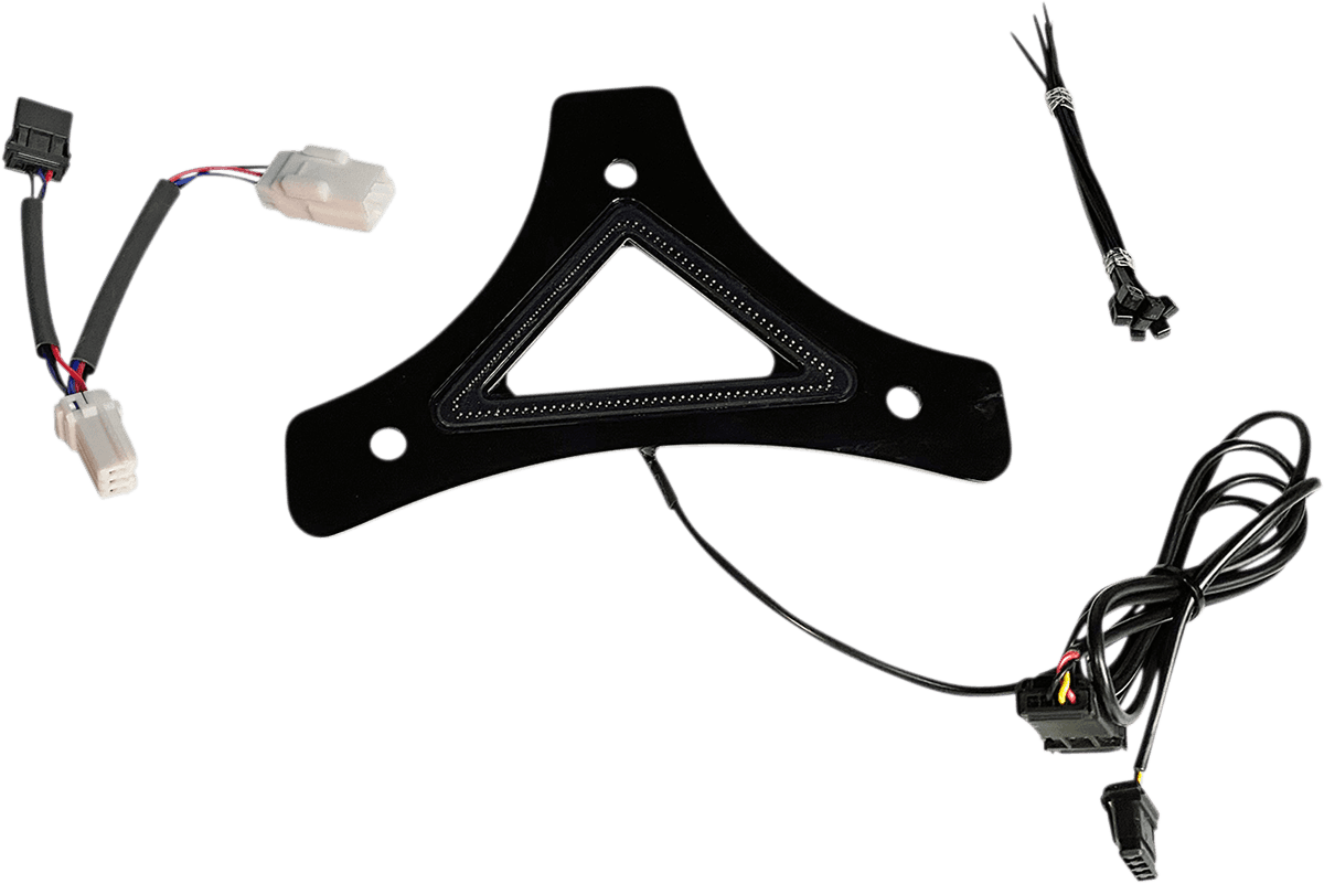 CUSTOM DYNAMICS 2040-2613 LED Backrest Light - Run/Brake - Black