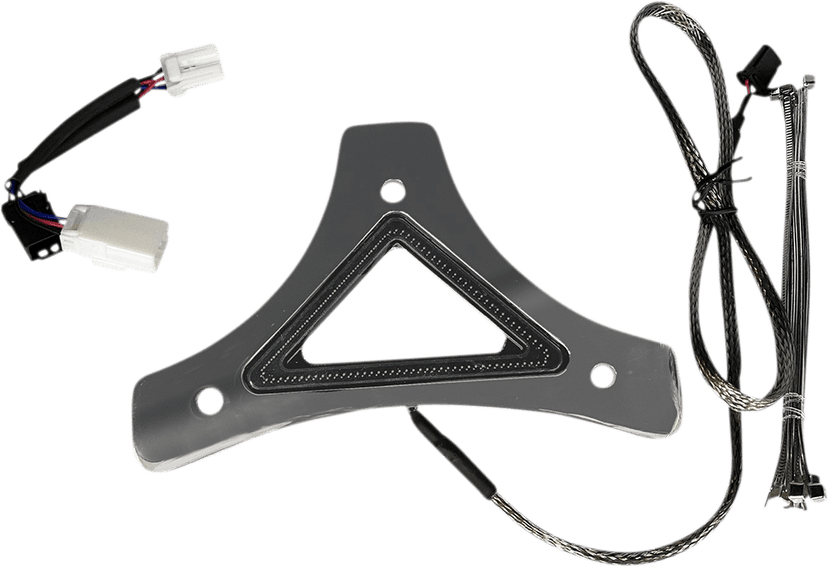 CUSTOM DYNAMICS 2040-2614 LED Backrest Light - Run/Brake - Chrome