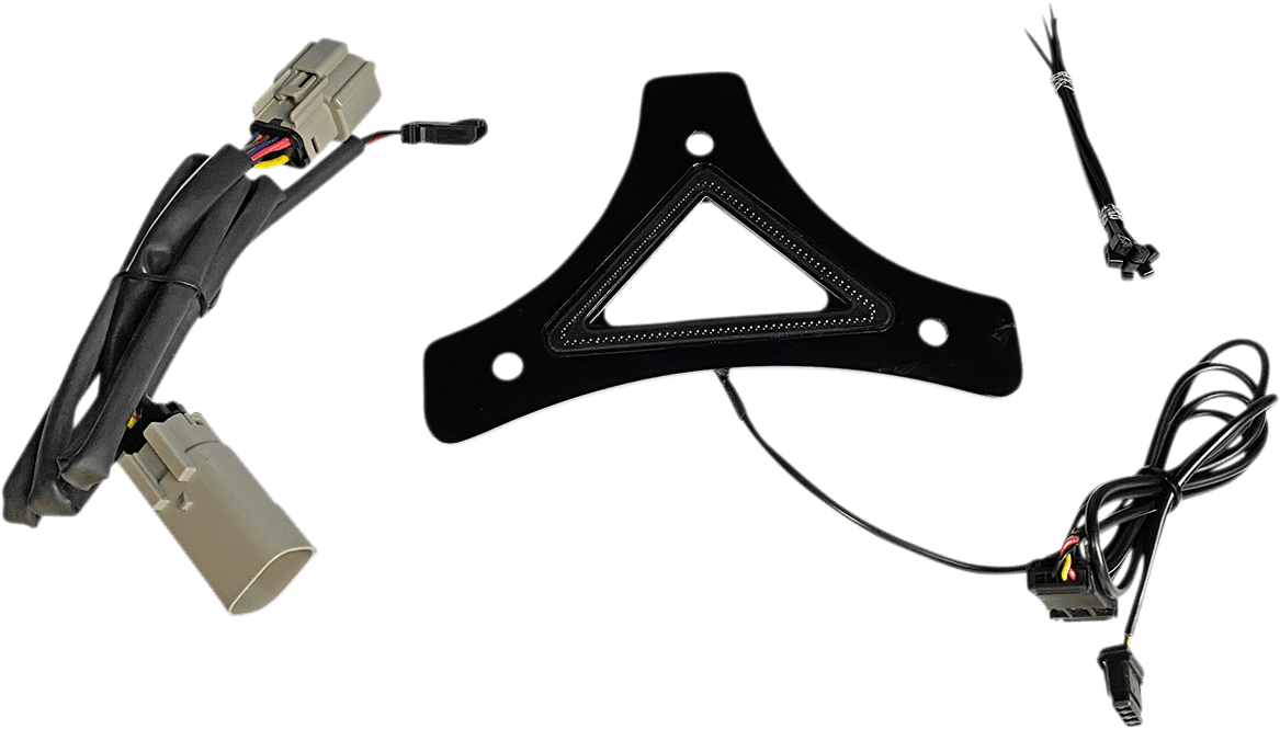 CUSTOM DYNAMICS 2040-2615 LED Backrest Light - Run/Brake - Black