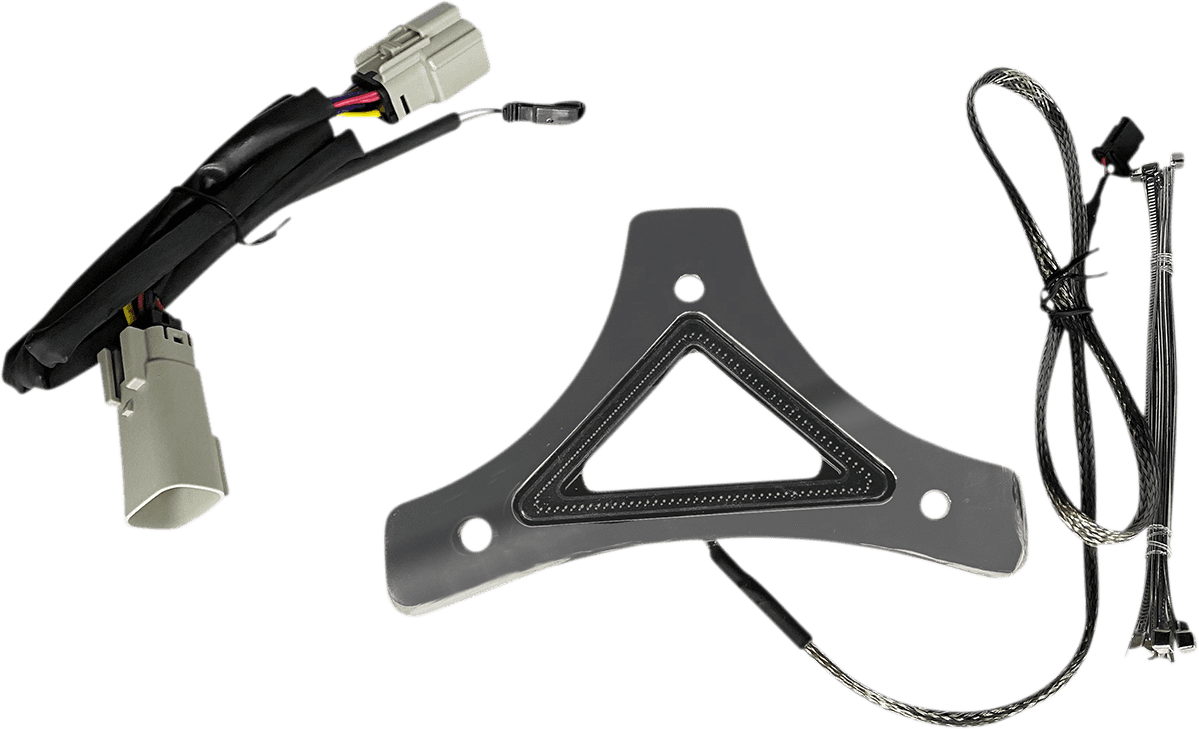 CUSTOM DYNAMICS 2040-2616 LED Backrest Light - Run/Brake - Chrome