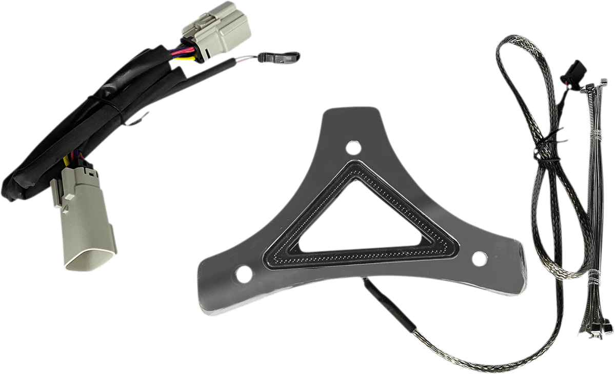 CUSTOM DYNAMICS 2040-2616 LED Backrest Light - Run/Brake - Chrome