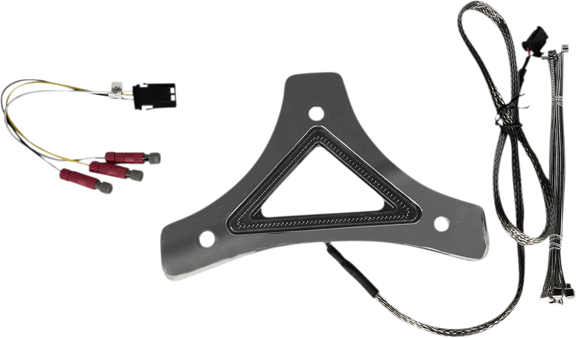 CUSTOM DYNAMICS 2040-2618 LED Backrest Light - Run/Brake - Chrome