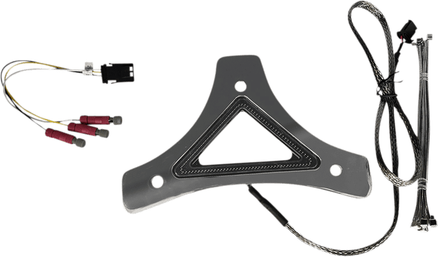 CUSTOM DYNAMICS 2040-2618 LED Backrest Light - Run/Brake - Chrome