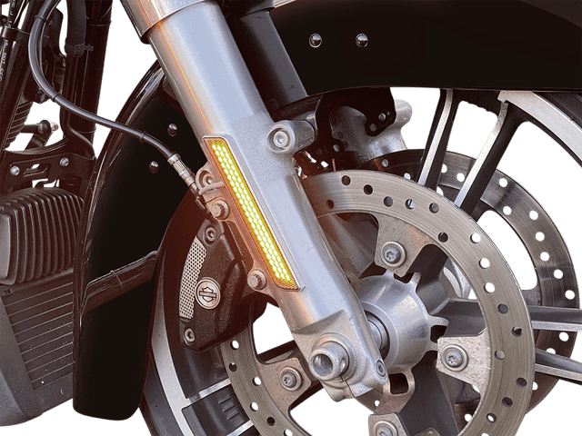 CUSTOM DYNAMICS 2040-2647 LED Fork Light - Amber - Black — image 3 of 6