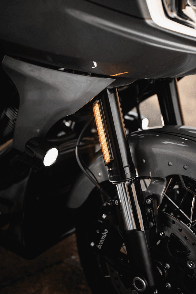 CUSTOM DYNAMICS 2040-2647 LED Fork Light - Amber - Black — image 4 of 6