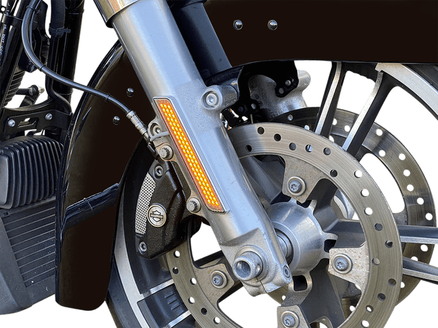 CUSTOM DYNAMICS 2040-2647 LED Fork Light - Amber - Black — image 2 of 6