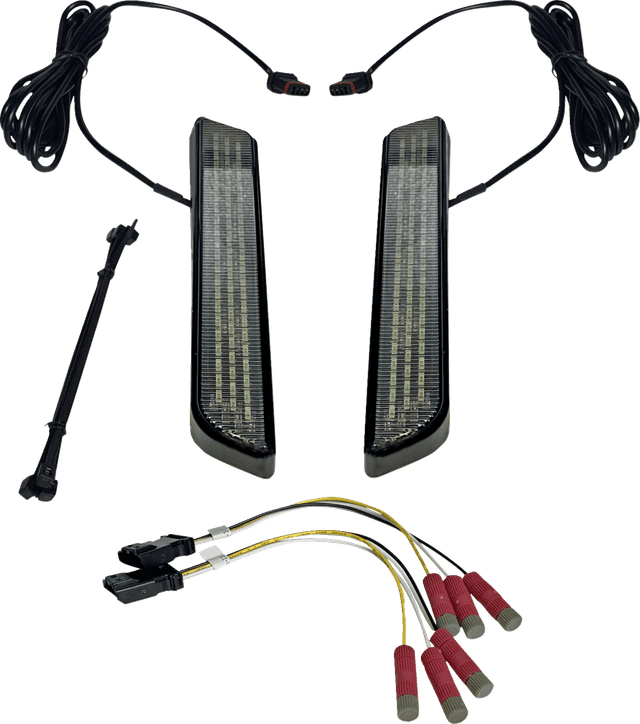 CUSTOM DYNAMICS 2040-2665 LED Fork Light - Smoke - Black
