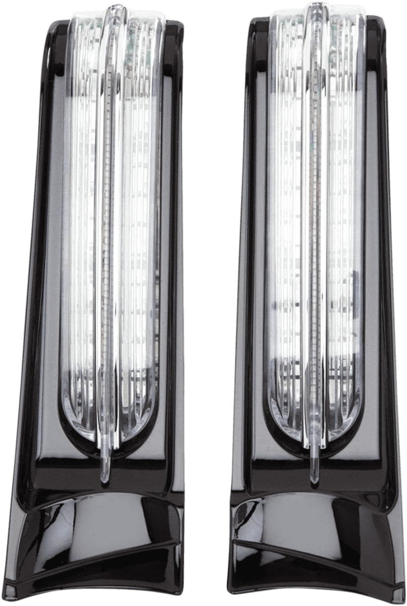 CIRO 2040-2669 Filler Panel Light - Clear Lens - Red LEDs - Black