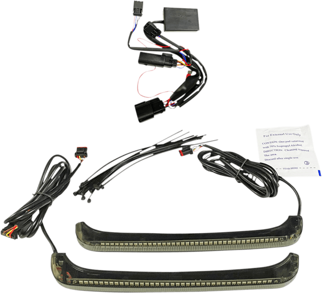CUSTOM DYNAMICS 2040-2686 Saddlebag Lights - Smoke Lens — image 1 of 4