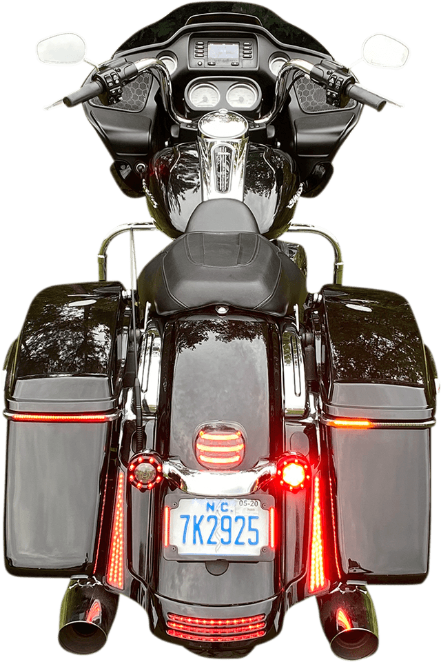CUSTOM DYNAMICS 2040-2686 Saddlebag Lights - Smoke Lens — image 2 of 4
