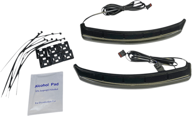 CUSTOM DYNAMICS 2040-2694 Saddle Bag Lights - Smoke Lens - Indian