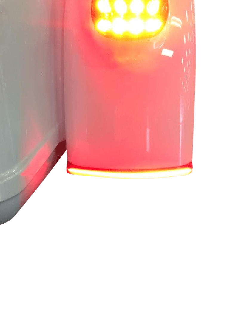 CUSTOM DYNAMICS 2040-2697 LED Fender LIght - Red Lens - Tri Glide — image 2 of 2